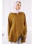 Camel Yandan Bağlamalı Modal Tunik 1