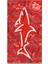 Plaj Havlusu JFSSTW02-GREAT Shark Red 1