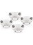 Bistro Kase Set 4 Parça - 15 cm 1