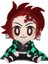 Yeni Japon Anime Hayalet Yok Bıçak Peluş Bebek Kömür Jirou You Douzi Çocuk Bebekleri Etrafında Oyun (Yurt Dışından) 1