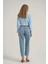 Yırtık Detaylı Denim Pantolon 5
