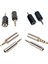 3.5mm Stereo Erkek 2.5mm Stereo Dişi 3.5mm Stereo Trrs Dişi -Erkek Jak 4 Lü Set 1