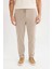 Y2651 Bej Jogger Duble Paça Yazlık Kumaş Pantolon 4