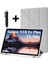 Samsung Galaxy Tab S10 Fe Plus 13.1 Inç 2025 Kılıf Kalem Bölmeli Katlanabilir Standlı Yumuşak Silikon Kapak + Dokunmatik Kalem Set SM-X620 X620B 1