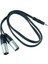 3.5 Mm Stereo To Dual 3 Pin Xlr Erkek Ses Kablosu 1.5 Metre 1