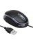 Tak Çalıştır 800 Dpı Kırmızı Optik Işıklı Kablolu Mouse 1.1 Metre Kablolu 3 Buton Tuşlu Mouse 2