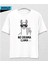 No Drama Llama Oversize T-Shirt – Cool Lama Kulübü Beyaz 1