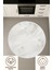 Açık Gri Soyut Desenli Yuvarlak Halı – Minimalist Modern Tasarım | 60X60 – 180X180 cm 2