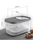 Multi Box Çok Amaçlı Kapaklı Saklama Kabı 7.5 Lt 17,5X32,5X19 cm 2