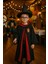 Harry Potter Gryffindor Kapişonlu Cübbe Çocuk Boy Şapka Asa Gözlük 4 Parça Set - 9-10 Yaş 4