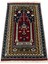El Dokuma Sıfır Yahyalı Seccade 82X130 Lacivert Kırmızı Namazlık 1