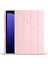 Galaxy Tab S9 Fe Plus Kılıf Uyumlu Inc Tri Folding Kalem Bölmeli Standlı Kılıf-Rose Gold 1