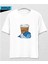Despresso – Coffee First, Talk Never Oversize Unisex T-Shirt Beyaz 1