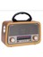 Nostaljik Eskitme Nostalji Tasarimli Bluetoothlu Nostalji Radyo 301 Fm-Sd Kart-Aux 5