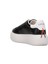 121230031 Marcella Kadın Hakiki Deri Klasik Sneaker Siyah 4