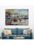 Limandaki Tekneler Kanvas Duvar TABLOSU-1185 2