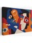 Picasso Tarzı Soyut Insan Yüzleri Kanvas Duvar TABLOSU-1195 1