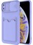 iPhone Xs 5.8 Uyumlu ​iktk Kartix Kapak-Koyu Mor 3