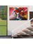 Vazo Içindeki Çiçekler Yağlıboya Görünüm Dekoratif Duvar TABLO-6520 4