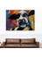 Inek Portresi Modern Sanat Dekoratif Kanvas Duvar TABLO-6521 2