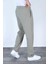 Baggy Keten Pantolon Jogger Çağla Yeşili 2