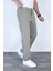 Baggy Keten Pantolon Jogger Çağla Yeşili 3