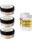 Whitening Cream 50 ml Arnavut Kremi Aklık Kremi 3 Adet + Russıan Glare Tüy Dökücü Azaltıcı Merhem 50 ml 2 Adet 1