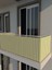 Balkon Demir Perdesi Bağcıklı Sarı Gri Ölçü Seçenekli 3