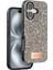 Onegif Iphone 16 Plus Bright Simli Kapak - Gold Mrayd 1