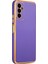 Galaxy M13 Kılıf Iktk Bark Kapak-Derin Mor 1