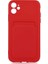 iPhone 12 Kılıf ​​hzrv Ofix Kapak-Kırmızı 1
