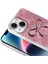 iPhone 15 Kılıf Kamera Korumalı Figürlü Hzrv Ponti Silikon Kapak - Lila 4