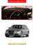 Audı A6 (2005-2011) Torpido Koruma Halısı Kırmızı Kenar 1