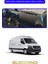 Mercedes Sprinter W907-W910 2018+TORPİDO Koruma Halısı Mavi Kenar 1