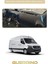 Mercedes Sprinter W907-W910 2018+TORPİDO Koruma Halısı Bej Kenar 1
