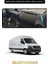 Mercedes Sprinter W907-W910 2018+TORPİDO Koruma Halısı Siyah Kenar 1