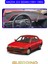 Mazda 323 Sedan 1991-1995TORPİDO Koruma Halısı Mavi Kenar 1