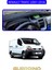Renault Trafıc (2001-2014)TORPİDO Koruma Halısı Mavi Kenar 1