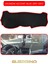 Hyundai Accent Blue 2011-2017TORPİDO Koruma Halısı Kırmızı Kenar 1