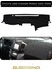 Toyota Land Cruıser Prado 2002-2009TORPİDO Koruma Halısı Siyah Kenar 1