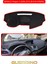 Renault Megan 3 (2008-2015) Buyuk Ekranlıtorpido Koruma Halısı Kırmızı Kenar 1