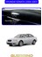 Hyundai Sonata 2004-2007TORPİDO Koruma Halısı Mavi Kenar 1