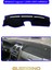 Renault Laguna 1 (2000-2007) Aırbaglıtorpido Koruma Halısı Mavi Kenar 1