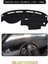Mazda 626 Cronos 1991-1996TORPİDO Koruma Halısı Siyah Kenar 1