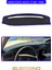 Mercedes W201 E190-190E Torpido Koruma Halısı Mavi Kenar 1