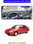 Hyundai Elantra 1995-2000TORPİDO Koruma Halısı Mavi Kenar 1