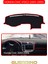 Honda Cıvıc Vtec2 2003-2005TORPİDO Koruma Halısı Kırmızı Kenar 1