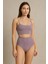 Lila Sculptfit Yüksek Bel & Toparlayıcı & Şekillendirici Bikini Altı 1