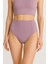Lila Sculptfit Yüksek Bel & Toparlayıcı & Şekillendirici Bikini Altı 3