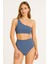 Mavi Sculptfit Yüksek Bel & Toparlayıcı & Şekillendirici Bikini Altı 3